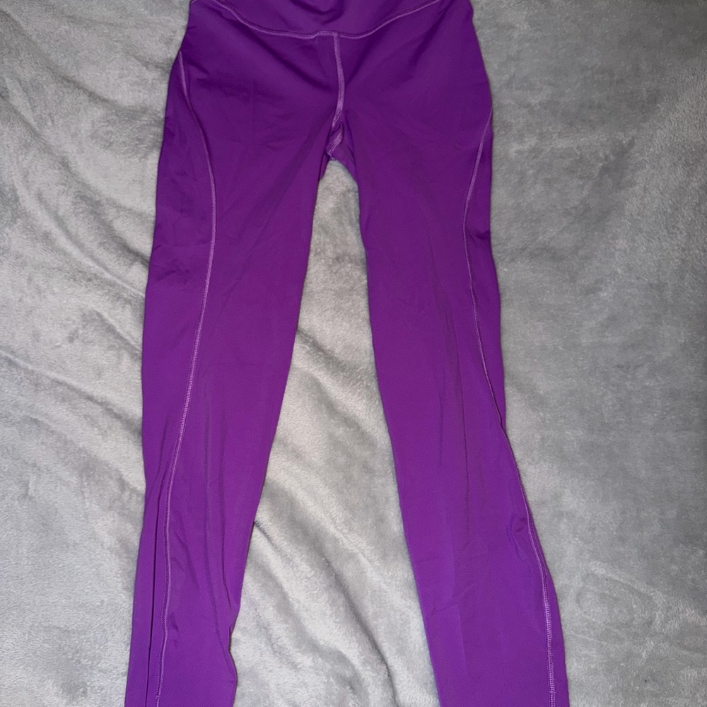 Lululemon Vibrant Purple Leggings